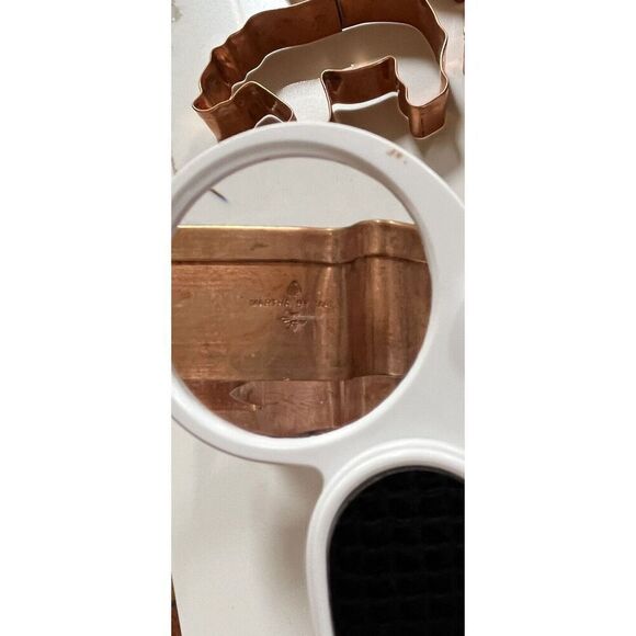 Lot Of 9 Martha Stewart by Mail Noah's Ark Copper Cookie Cutter Kit Set - Picture 4 of 16